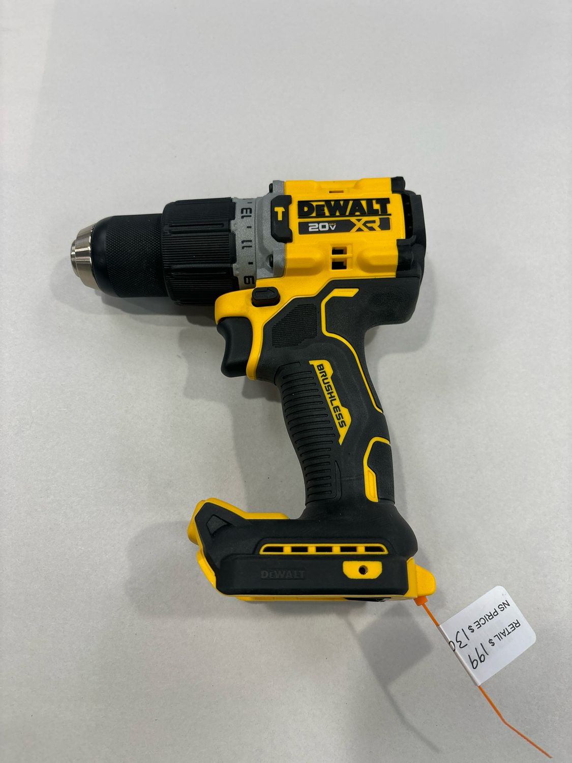 DEWALT 20V Compact Cordless 1/2 in. Hammer Drill (Tool Only) DCD805B  .
