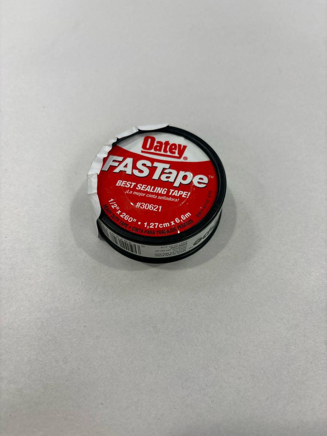 Oatey Fastape 1/2 in. x 260 in. Thread Sealing PTFE Plumber&#39;s Tape 306212