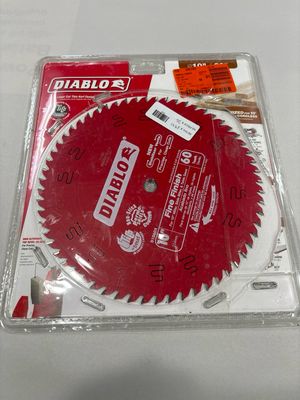 DIABLO 10in. x 60-Tooth Fine Finish Saw Blade for Wood D1060Xf
