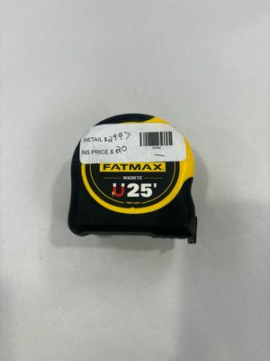Stanley 25 ft. FATMAX Magnetic Tape Measure FMHT33865L