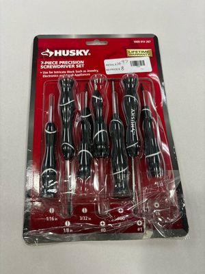 Husky Precision Screwdriver Set (7-Piece)  67123H