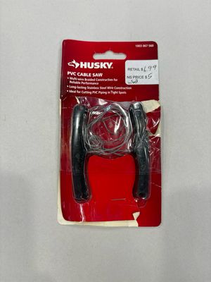 Husky PVC Cable Saw for 1/2 in. - 4 in. Pipes 80-517-111
