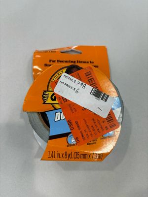 Gorilla 1.41 in. x 8 yds. Double Sided Cloth Tape 100925 .