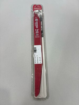 DIABLO 12 in. 9/10TPI Steel Demon BiMetal Reciprocating Saw Blade for Thick Metal/Demolition (5-Pack) DS1208BFD5