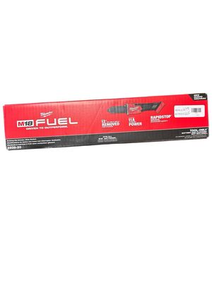 Milwaukee M18 FUEL 18V Lithium-Ion Brushless Cordless 1/4 in. Braking Die Grinder Slide Switch (Tool-Only) 2939-20 .