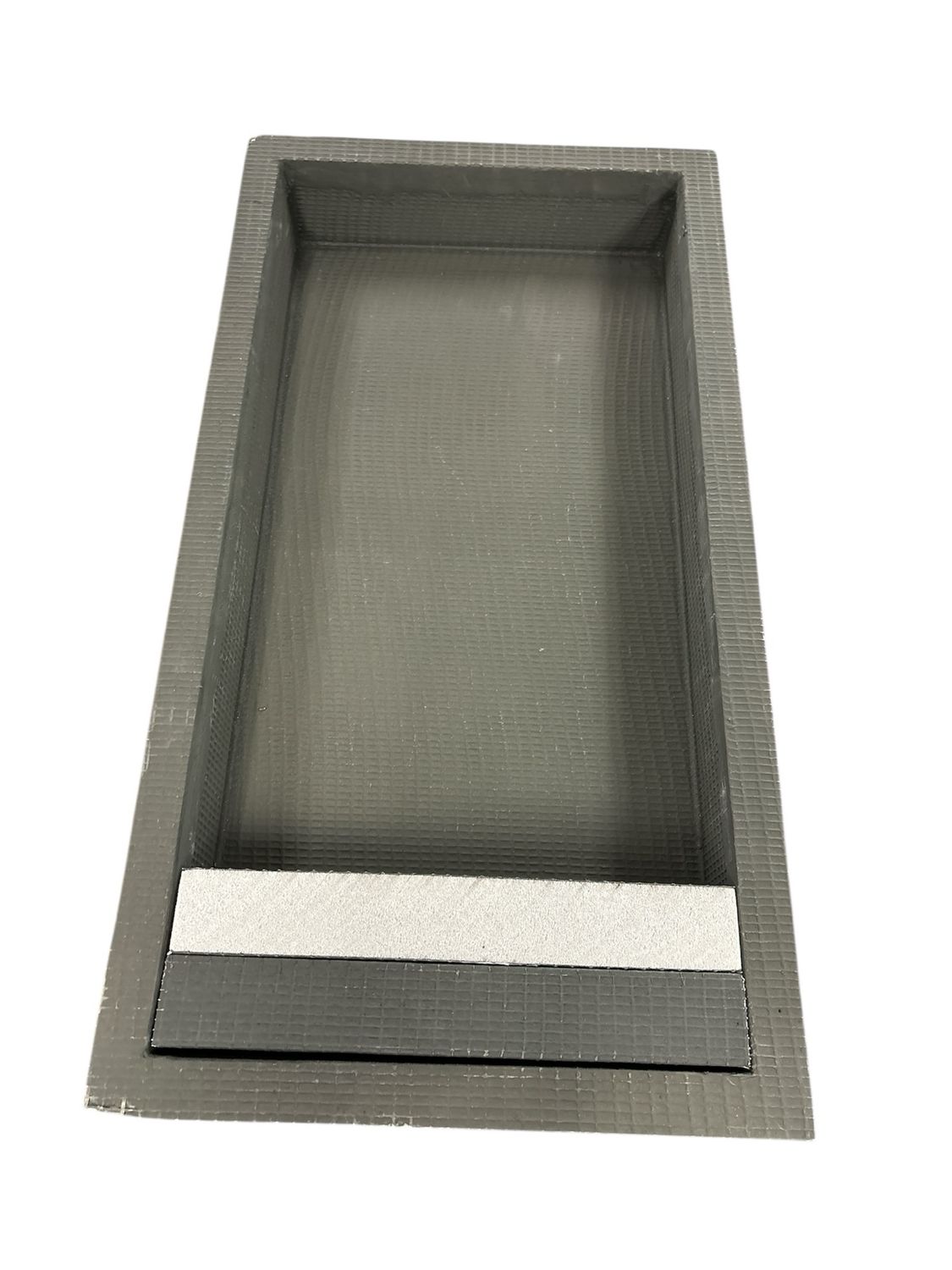 Everbilt Watershield Shower System 13.25 in. x 27.25 in. x 3.5 in. Shower Niche With Adjustable Shelf EVB1226N