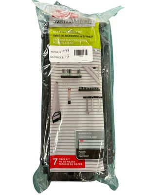 Rubbermaid FastTrack Garage Accessory Tray Bundle (7-Piece) 2078869 .