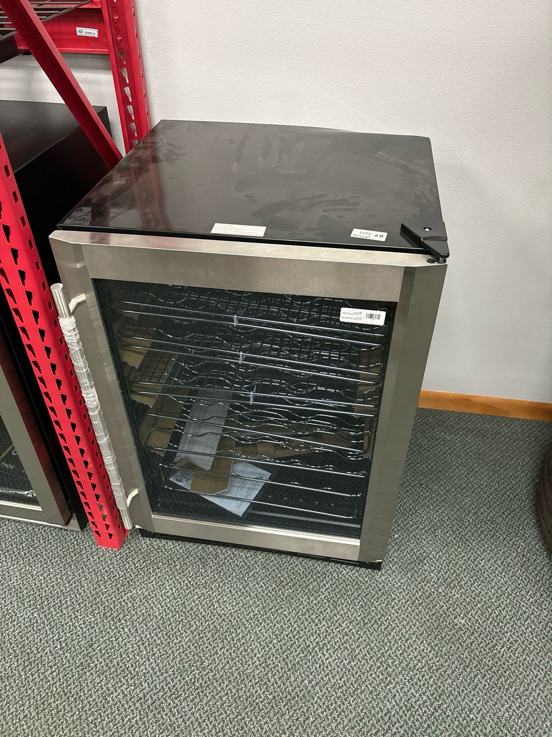 Vissani 23.4 in. 50 Bottle, 154 Can, Wine and Beverage Cooler with Stainless Steel Door HVBC58ST