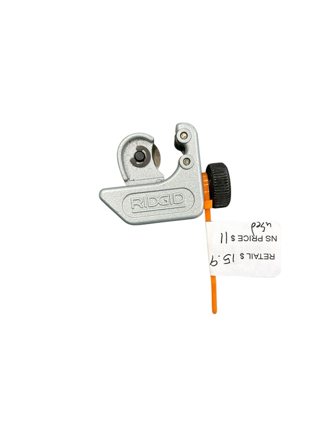 RIDGID 3/16 in. to 15/16 in. 104 Close Quarters Copper, Aluminum, Brass, and Plastic Tubing Cutter, Multi-Use Tubing Tool 32985