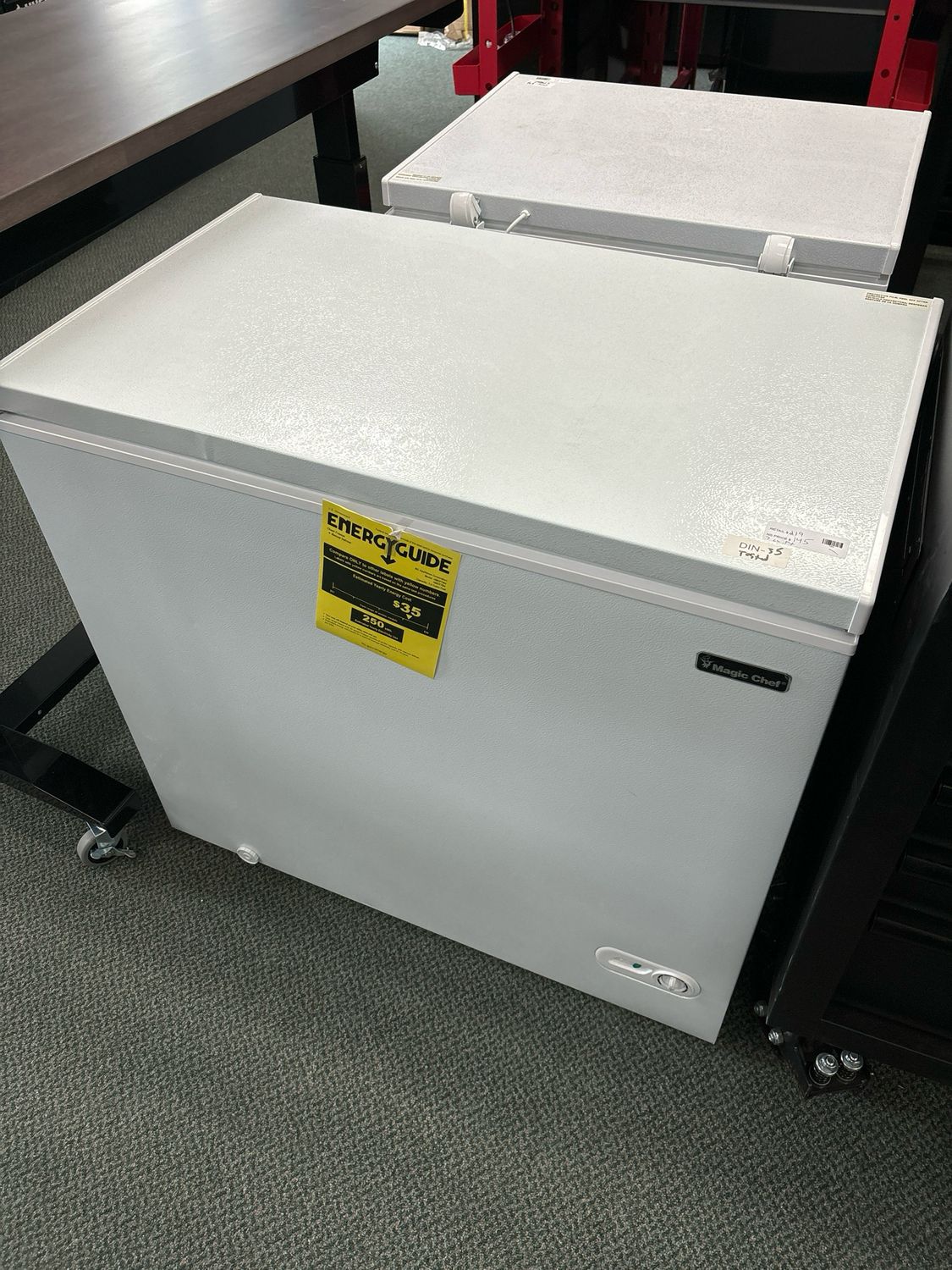 Magic Chef 7.0 cu. ft. Chest Freezer in White HMCF7W4