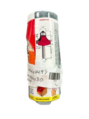 DIABLO 3/8 in. Radius Rounding Over Router Bit DR34114