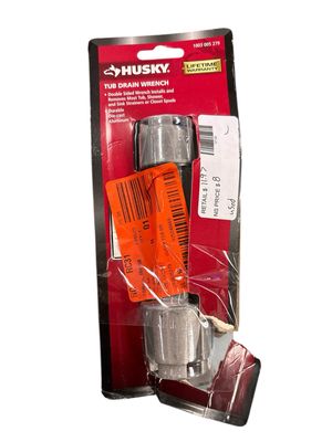 Husky Double Ended Tub Drain Wrench 16PL0128