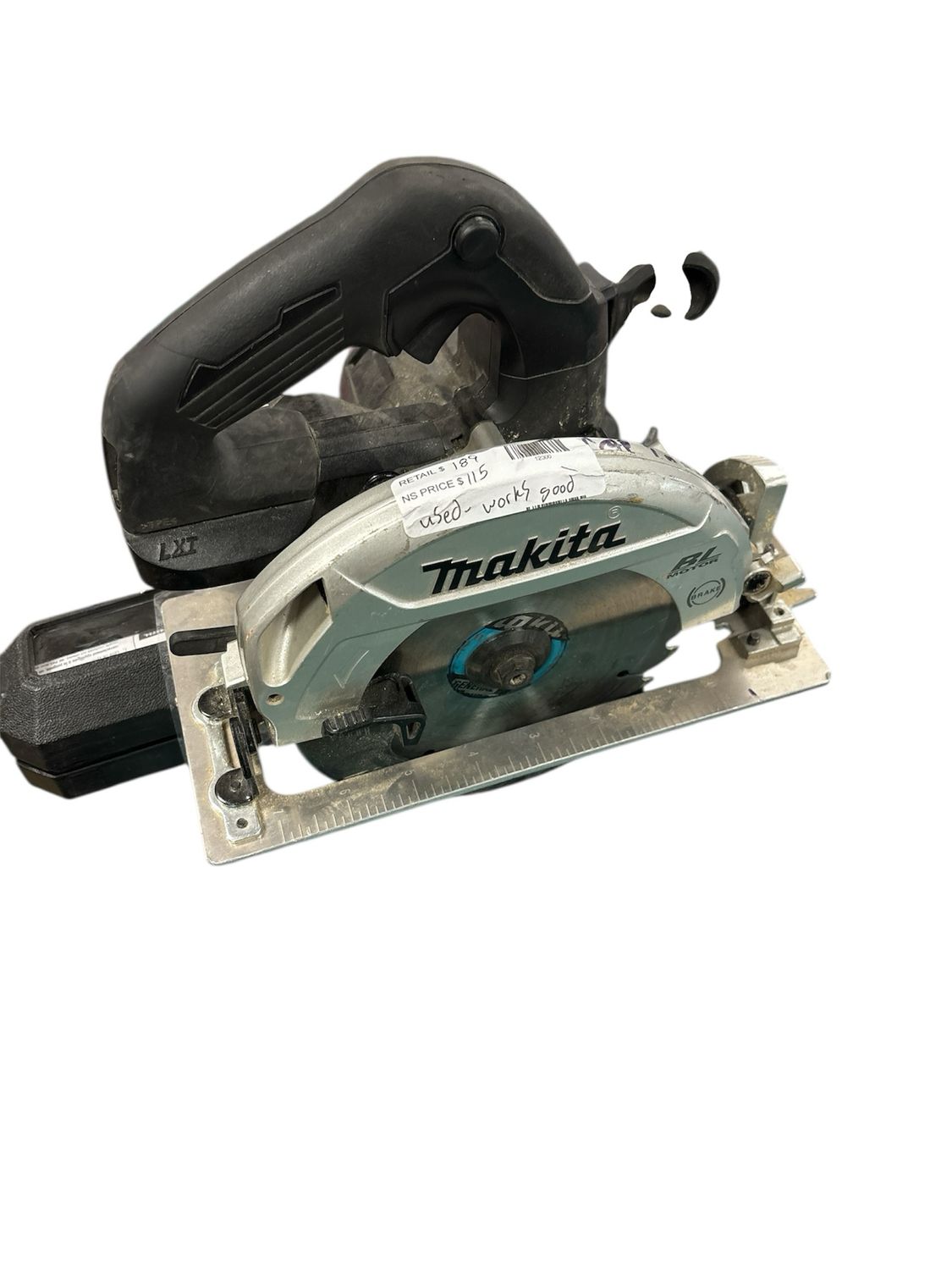 Makita 18V 6-1/2 in. LXT Sub-Compact Lithium-Ion Brushless Cordless Circular Saw (Tool Only) XSH04