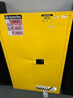 Justrite 45 Gal Flammable Safety Cabinet - 894520 Self Close