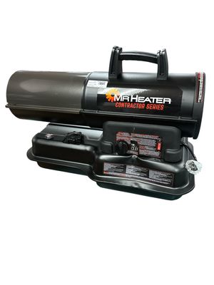 Mr. Heater Contractor Series 80,000 BTU Black Forced Air Kerosene/Diesel Outdoor Space Heater with Thermostat MHC80KT