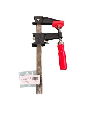 BESSEY Clutch Style 6 in. Capacity Bar Clamp with Wood Handle and 2-1/2 in. Throat Depth GSCC2.506 .