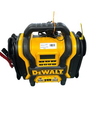 DEWALT Portable Power 2000 Peak Amp Jump Starter w/Digital Compressor DXAEPS14  .