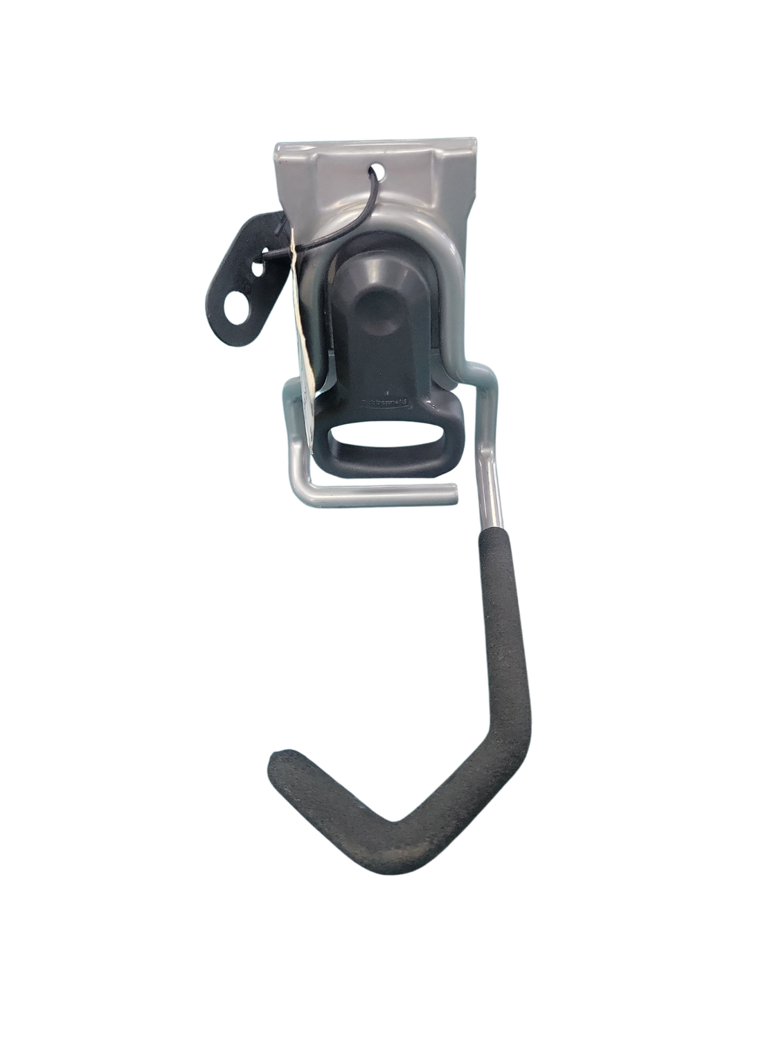 Rubbermaid Fasttrack Garage Vertical Single Bike Hook, Wall Mounted Storage and Organization System for Home/Garage 1784463 .