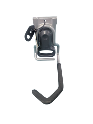 Rubbermaid Fasttrack Garage Vertical Single Bike Hook, Wall Mounted Storage and Organization System for Home/Garage 1784463 .
