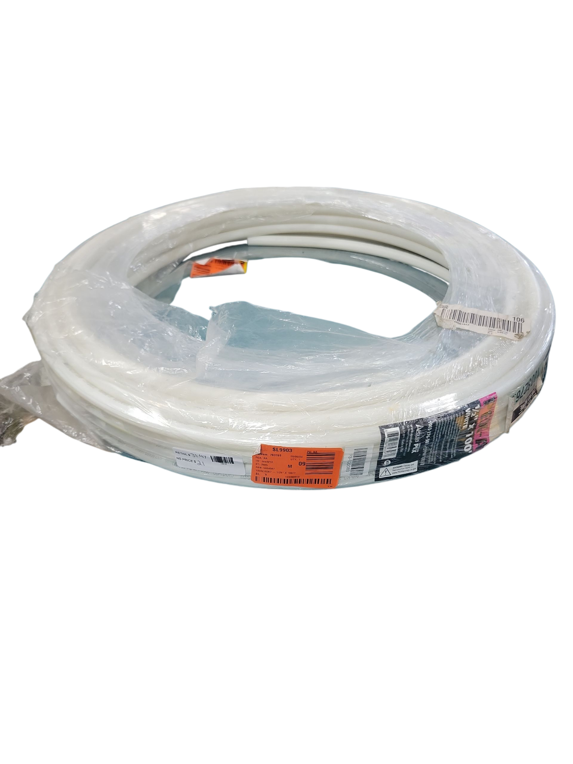 Apollo 1/2 in. x 100 ft. White PEX-A Expansion Pipe EPPW10012