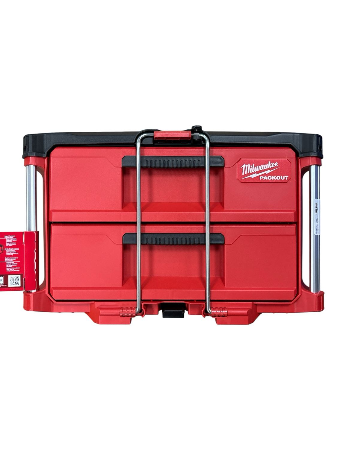 Milwaukee PACKOUT 22 in. 2-Drawer Tool Box with Metal Reinforced Corners 48-22-8442 .
