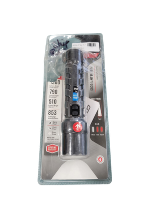 Coast Polysteel 700 Stormproof 800 Lumen Dual Power LED Flashlight with Dual Color (White/Red) C.O.B. 30351