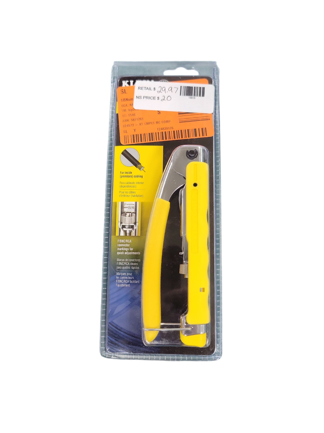 Klein Tools Compact, Multi-Connector Compression Crimper VDV211-048
