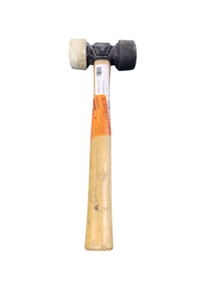 Husky 24 oz. Hickory 2-Sided Soft Face Mallet N-H24AWBWHK