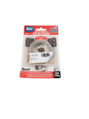 HangZ Canvas Easy Tie 1 Hole D-Ring Kit 30 lbs. 34055