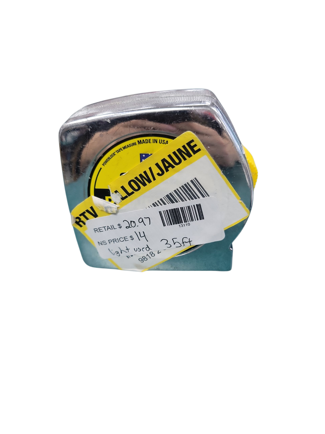 Stanley 35 ft. PowerLock Tape Measure 33-835T
