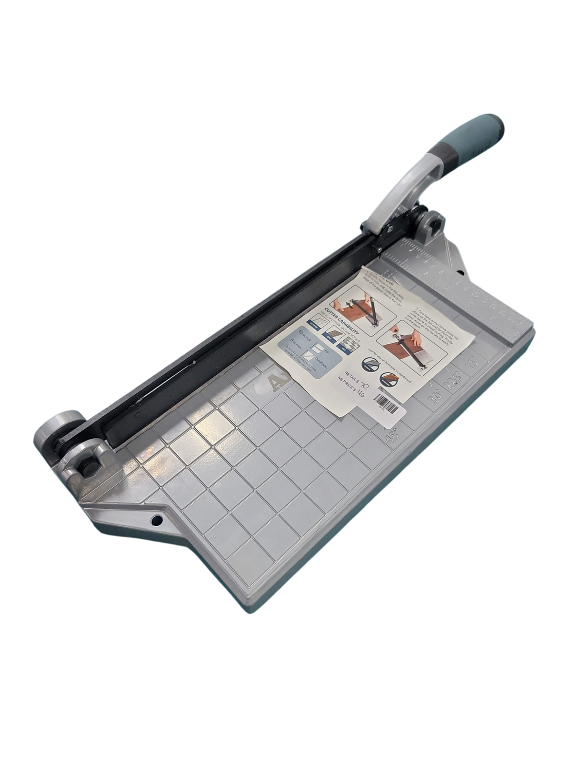 Anvil 12 in. Luxury Vinyl Tile (LVT) Cutter 59487