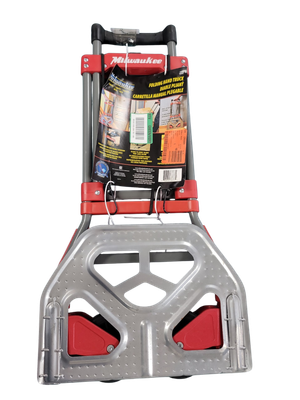 Milwaukee 150 lbs. Convertible Fold-Up Steel Hand Truck with One 60 in. Bungee Cord 73777