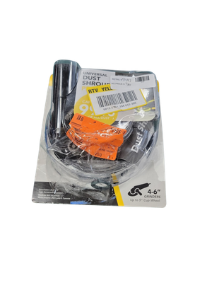 Dustless Technologies 5 in. Universal Dust Shroud Pro Power Tool Accessory for Angle Grinders D1805
