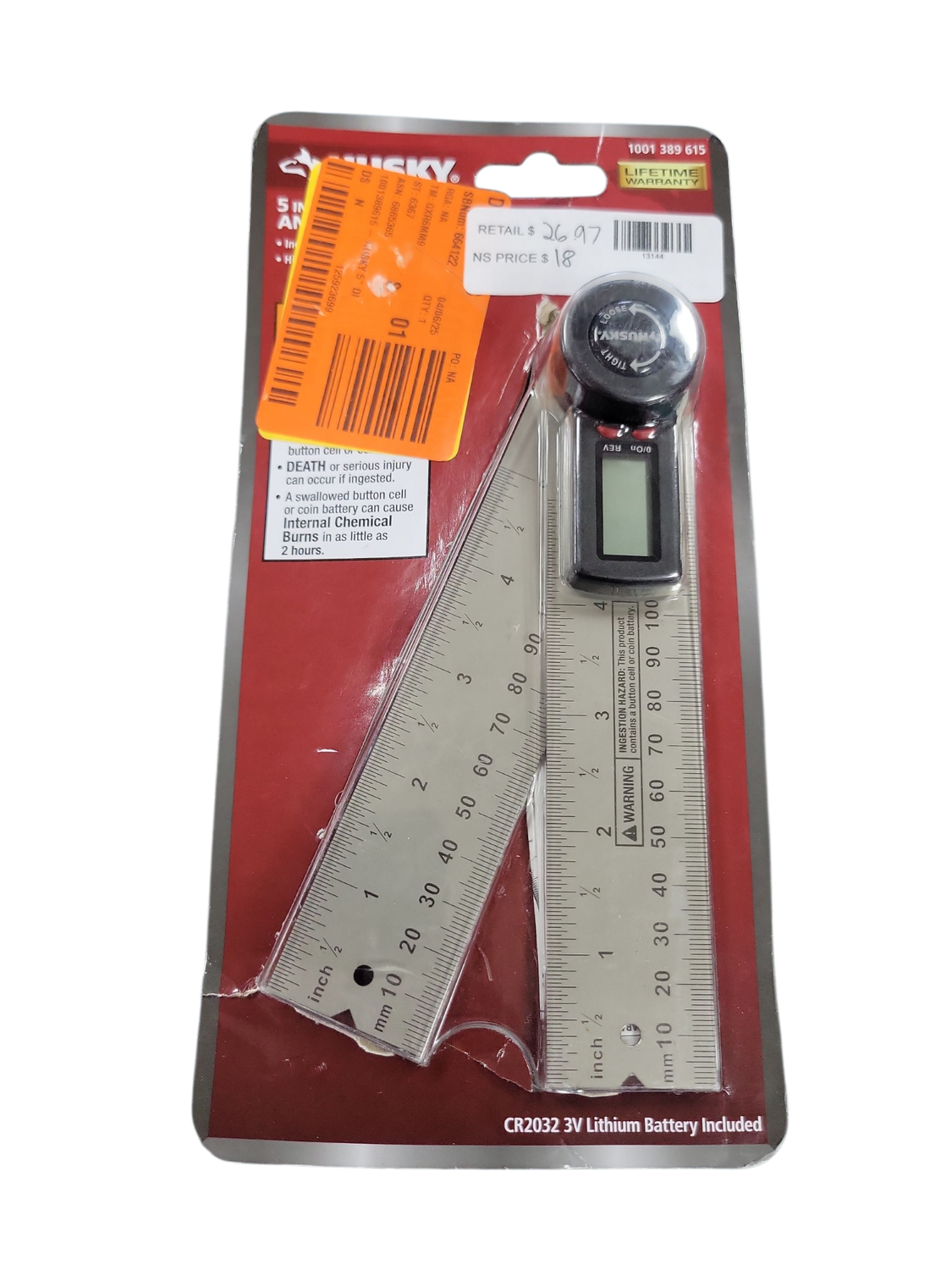 Husky Digital 5 in. Angle Finder 822H