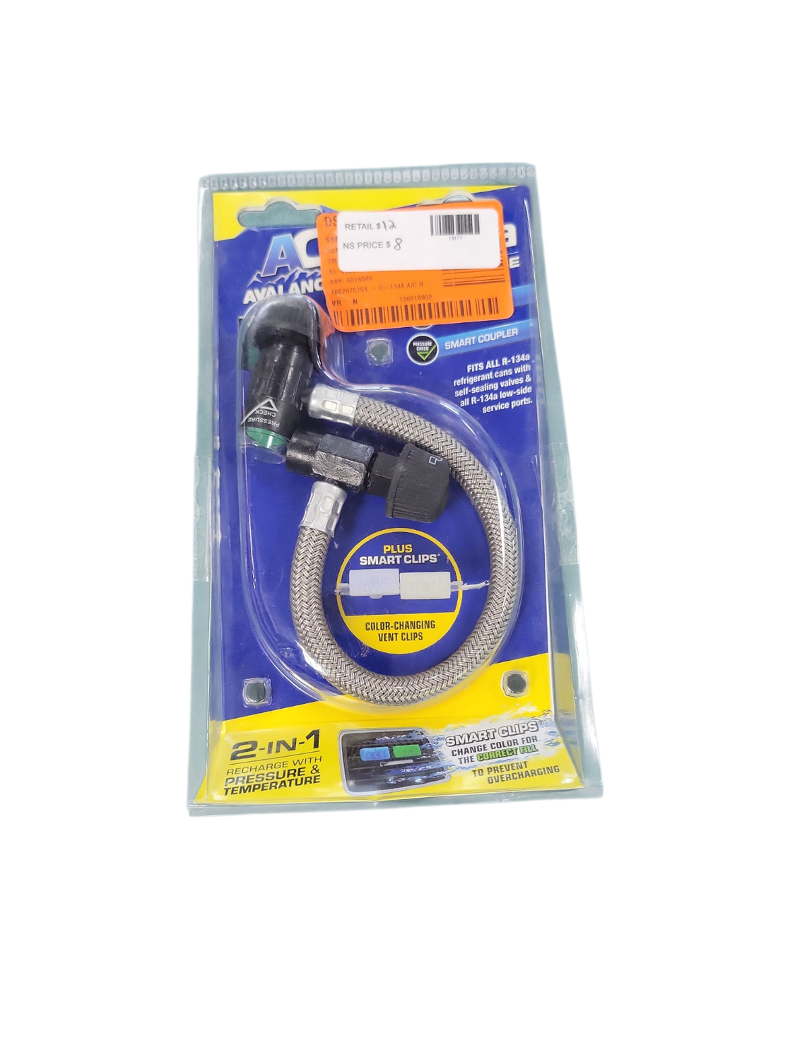 Avalanche Heavy-Duty Recharge Hose with Smart Clips AVL402CS