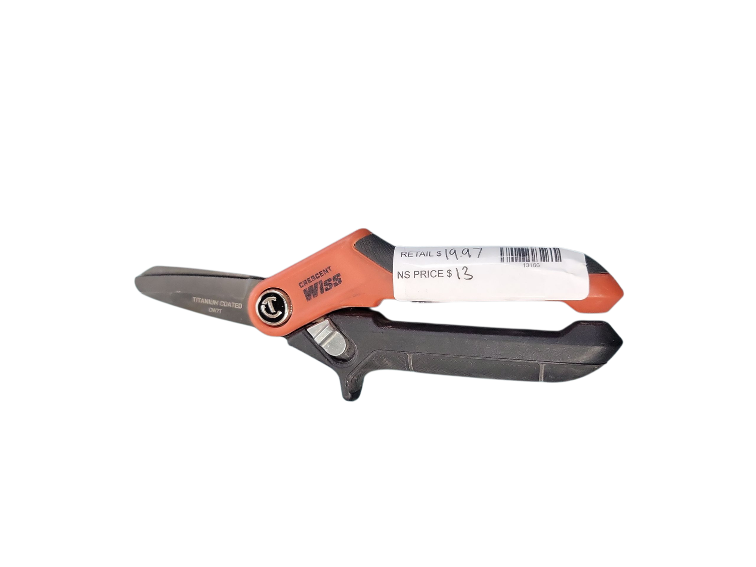 Crescent Wiss 7-1/2 in. Titanium Coated Tradesman Utility Scissors CW7T