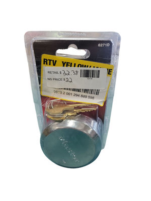 Master Lock Heavy Duty Outdoor Padlock with Key, Hidden Shackle 6271DCC