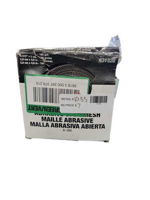 Oatey 1-1/2 in. x 5 yd. Solder Plumbers Cloth Open Mesh Sand Roll 3132020