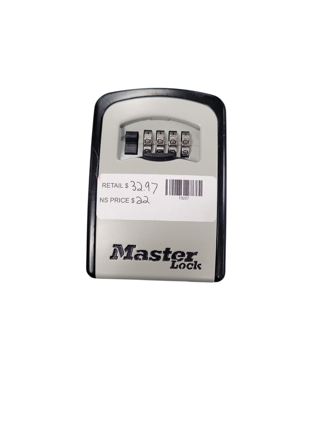Master Lock Lock Box, Resettable Combination Dials 5401DHC .