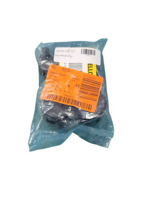 HDX 1.57 in. Black Plastic Caster Set HD40CASTERPS