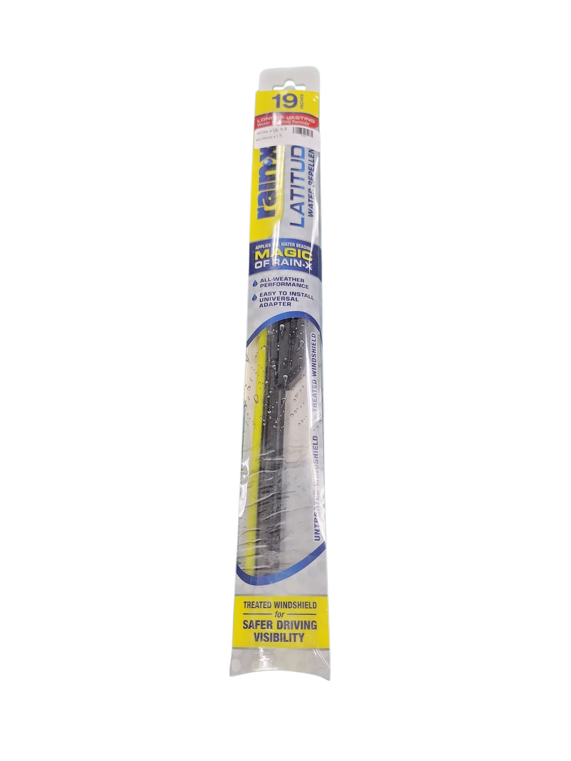 Rain-X 19 in. Latitude 2-in-1 Water Repellency Wiper Blade 5079276-2