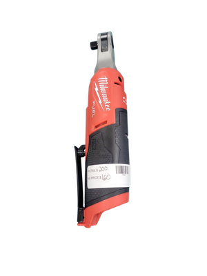 Milwaukee M12 FUEL 12-Volt Lithium-Ion Brushless Cordless High Speed 3/8 in. Ratchet (Tool-Only) 2567-20 .