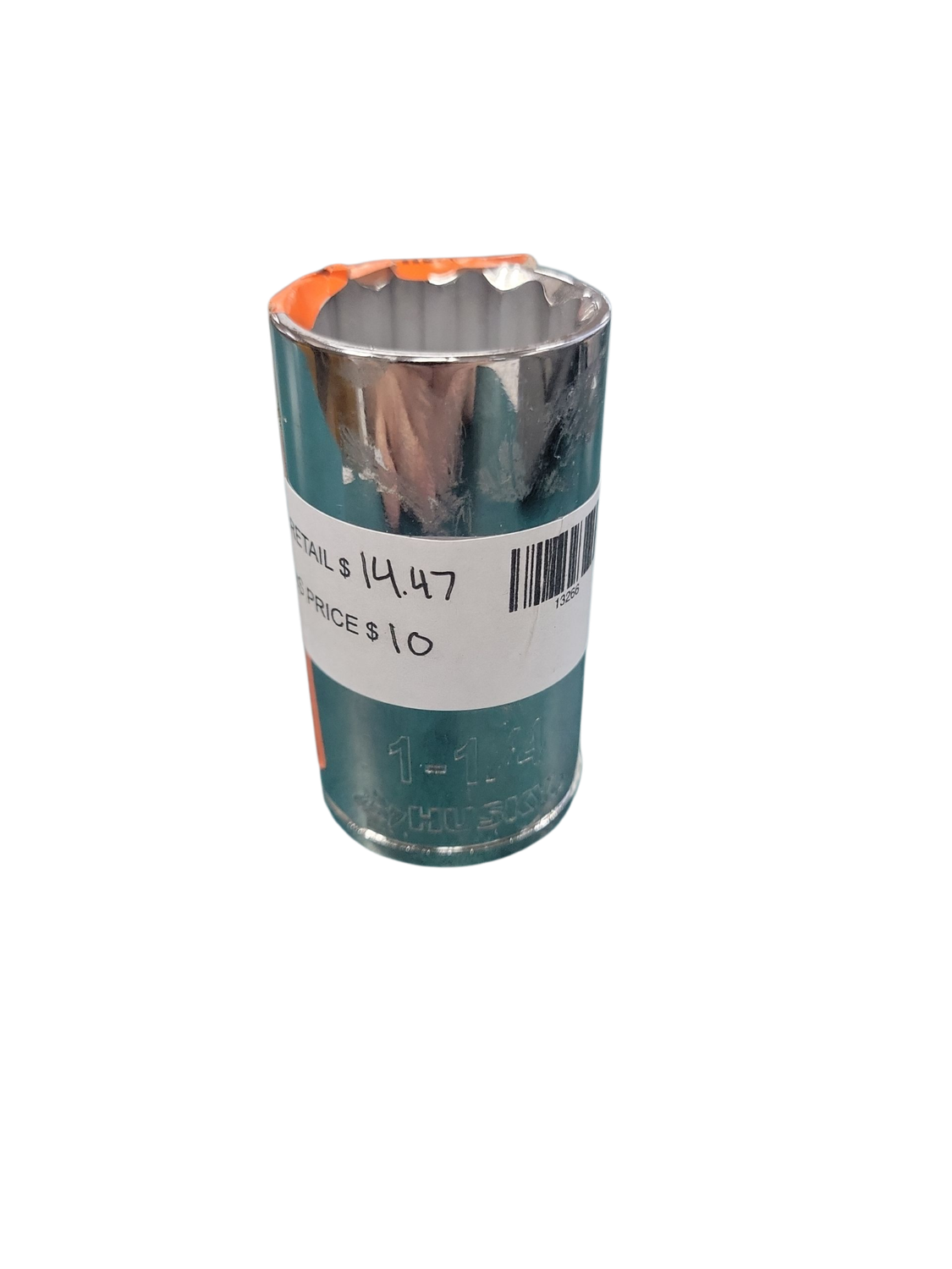 Husky 1/2&quot; Drive 12 Point Deep SAE Socket 1-1/4&quot; H2D12PDP1I14