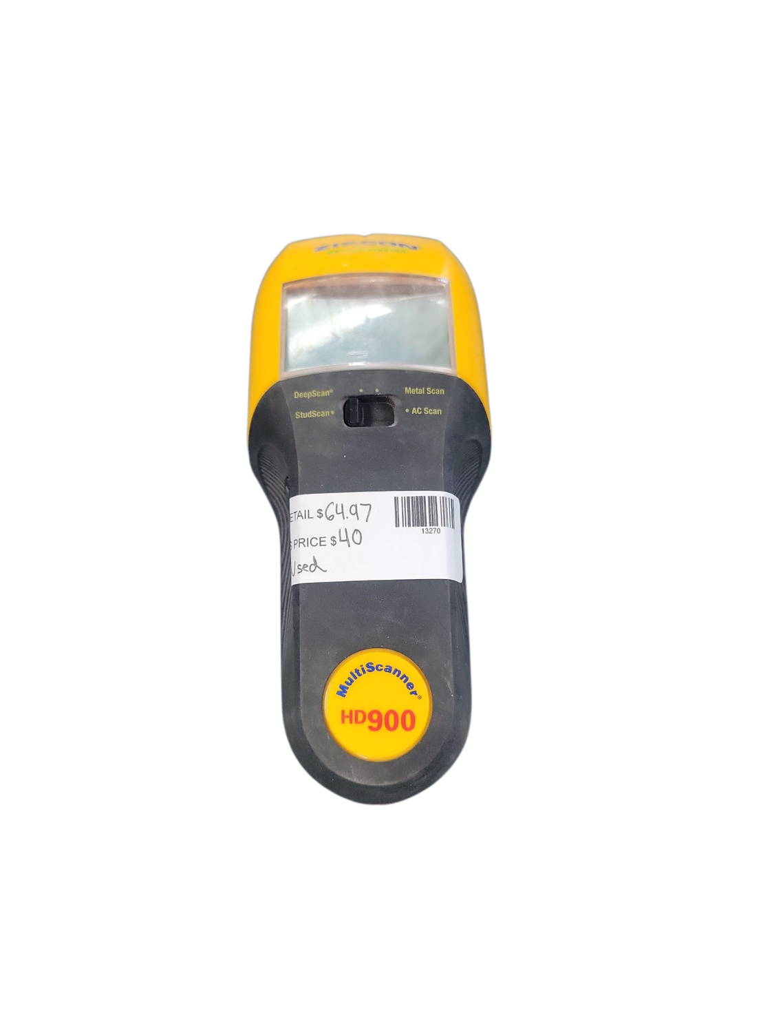 Zircon MultiScanner HD900 3 in. Multifunction Stud Finder 66232