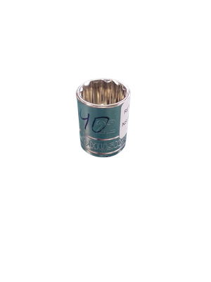 Husky 1/2 in. Drive 22 mm 12-Point Metric Standard Socket H2D12P22M