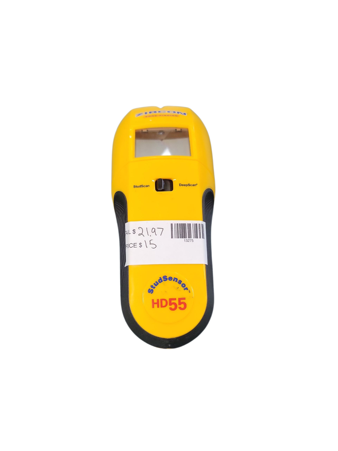 Zircon StudSensor HD55 Stud Finder 65945 .