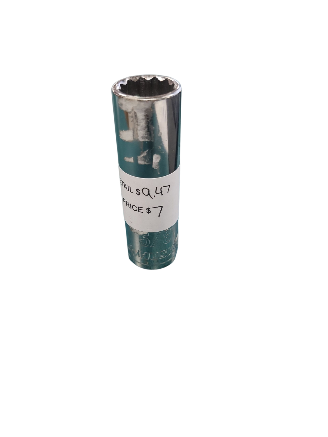 Husky 1/2 in. Drive 5/8 in. 12-Point SAE Deep Socket H2D12PDP58