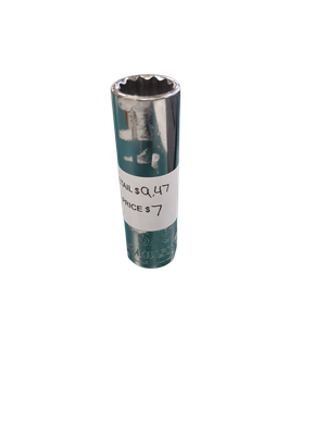 Husky 1/2 in. Drive 5/8 in. 12-Point SAE Deep Socket H2D12PDP58