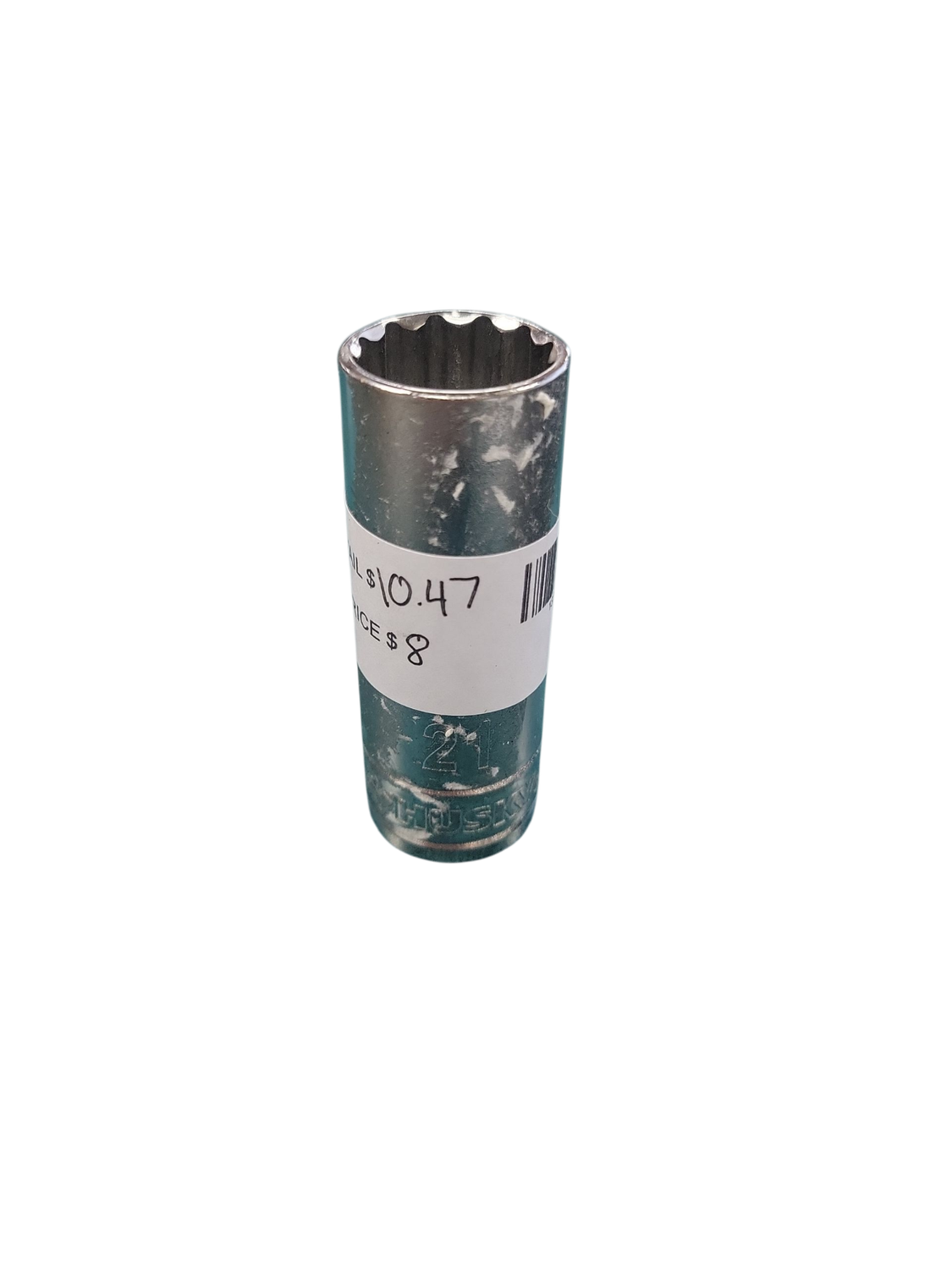 Husky 1/2 in. Drive 12-Point Metric Standard Socket 24 mm H2D12P24MM