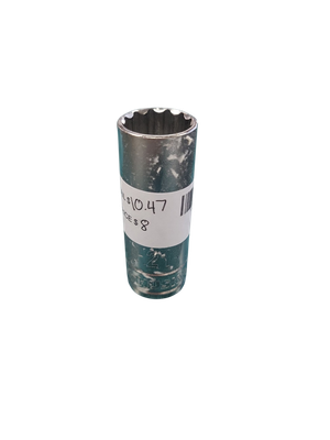 Husky 1/2 in. Drive 12-Point Metric Standard Socket 24 mm H2D12P24MM